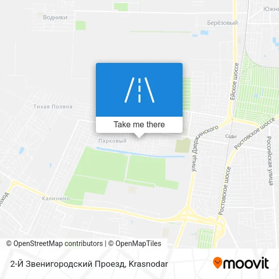 2-Й Звенигородский Проезд map