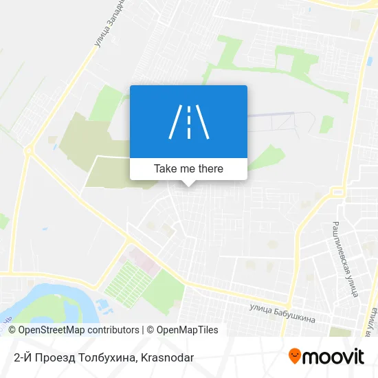 2-Й Проезд Толбухина map