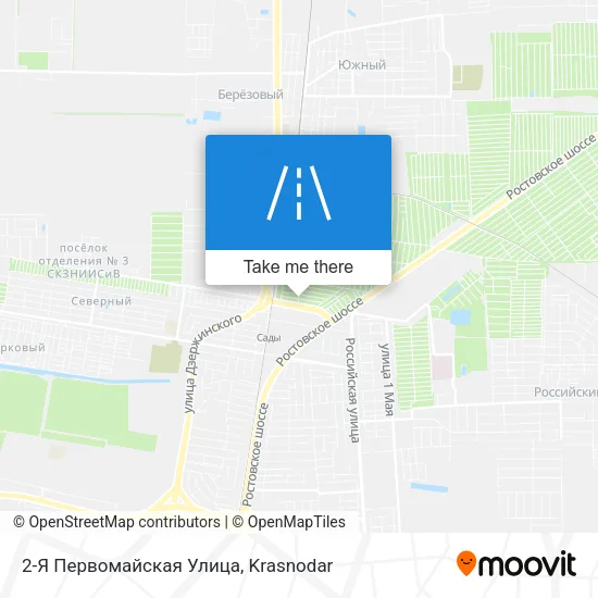 2-Я Первомайская Улица map