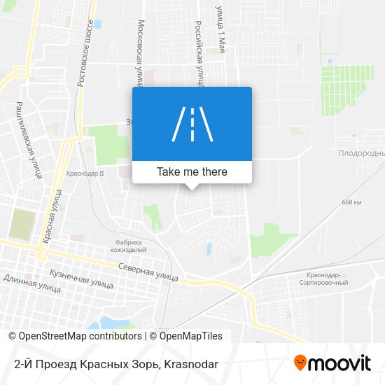 2-Й Проезд Красных Зорь map