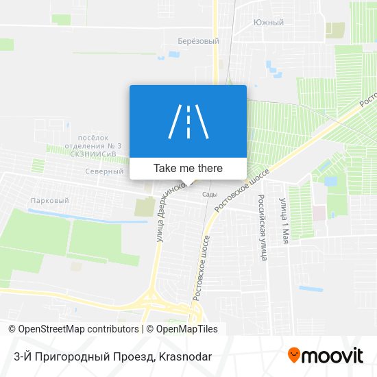 3-Й Пригородный Проезд map