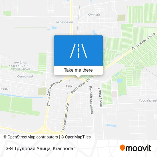 3-Я Трудовая Улица map
