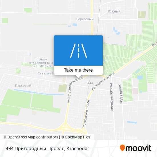 4-Й Пригородный Проезд map