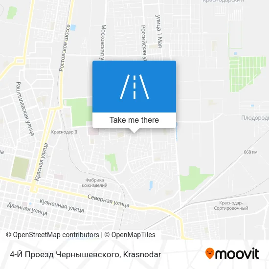 4-Й Проезд Чернышевского map