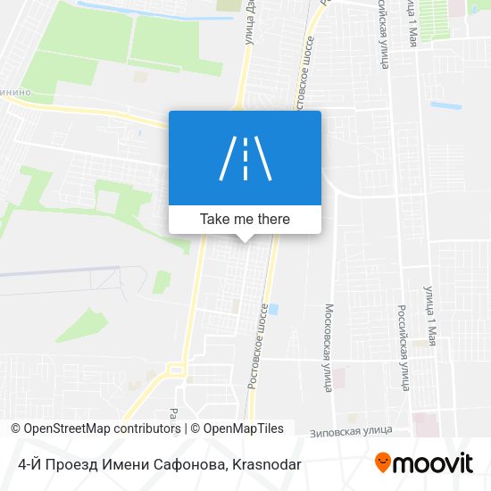 4-Й Проезд Имени Сафонова map