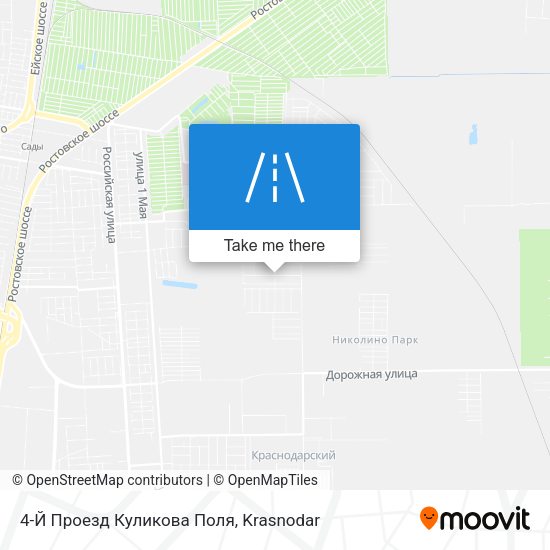 4-Й Проезд Куликова Поля map