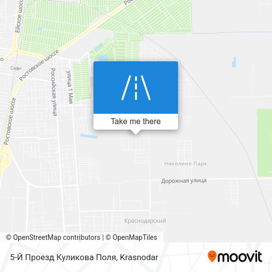 5-Й Проезд Куликова Поля map