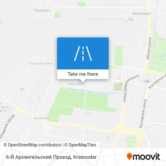 6-Й Архангельский Проезд map