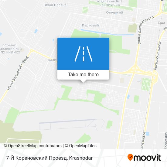 7-Й Кореновский Проезд map