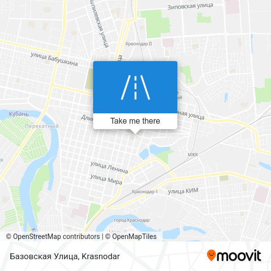 Базовская Улица map