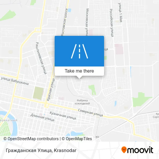 Гражданская Улица map