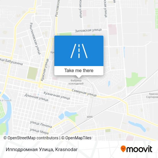 Ипподромная Улица map