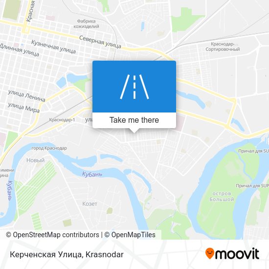 Керченская Улица map