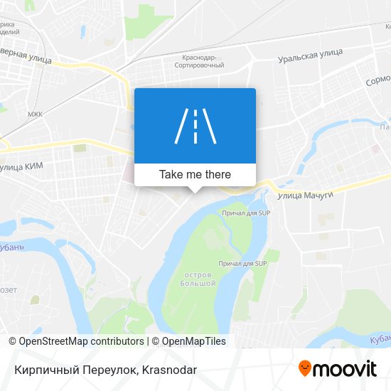 Кирпичный Переулок map