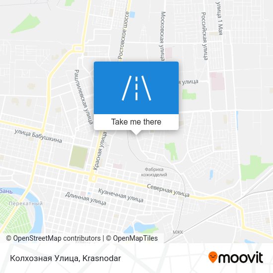 Колхозная Улица map