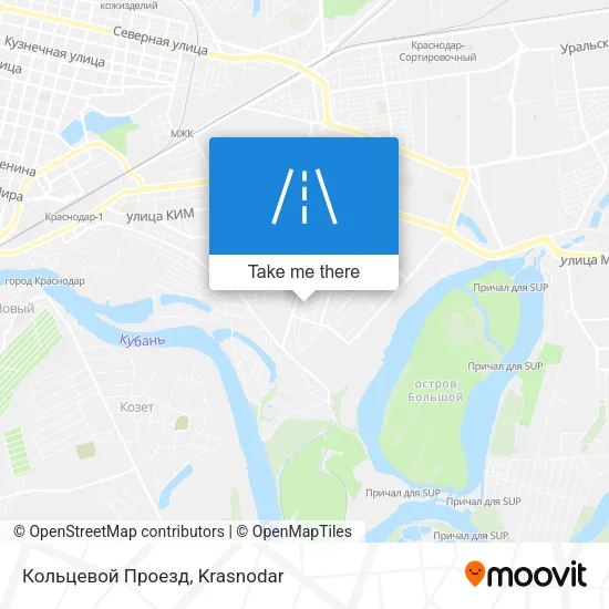Кольцевой Проезд map