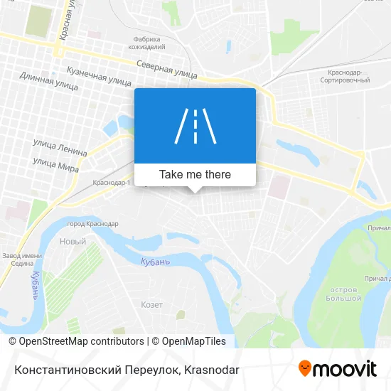 Константиновский Переулок map