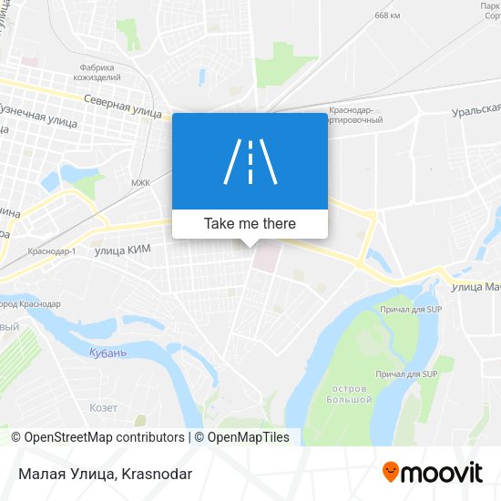Малая Улица map
