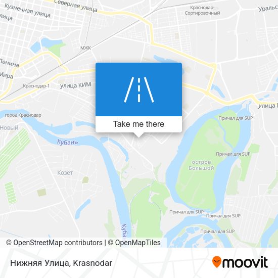 Нижняя Улица map
