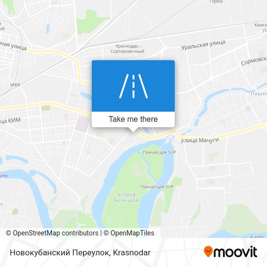 Новокубанский Переулок map