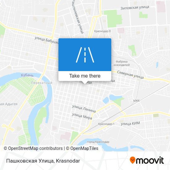 Пашковская Улица map