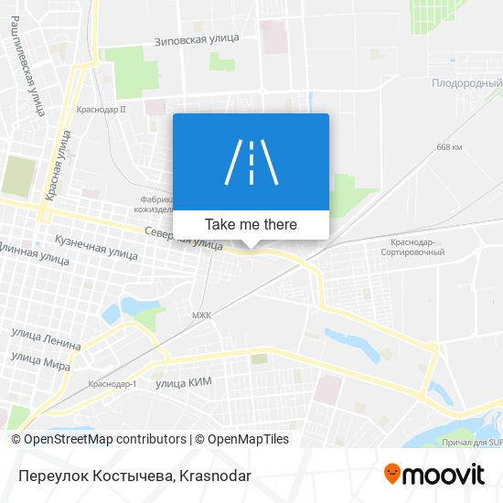 Переулок Костычева map