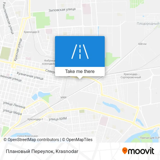 Плановый Переулок map