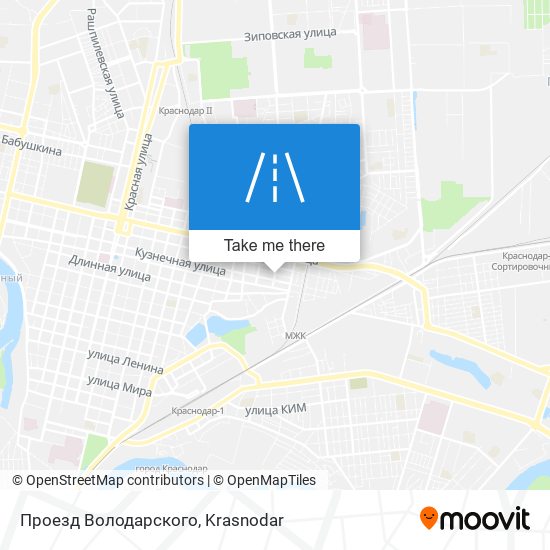 Проезд Володарского map