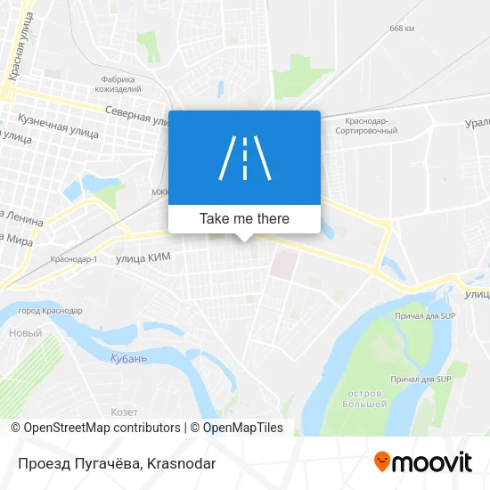 Проезд Пугачёва map