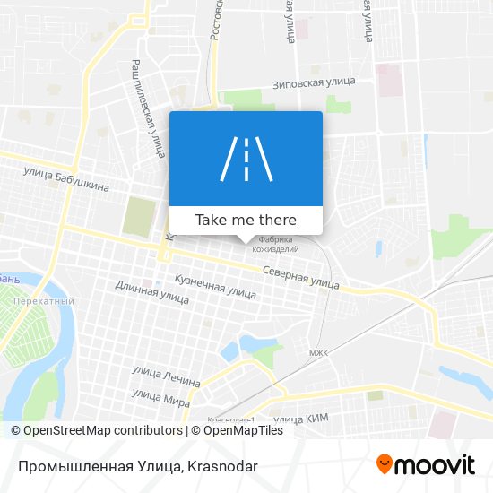 Промышленная Улица map