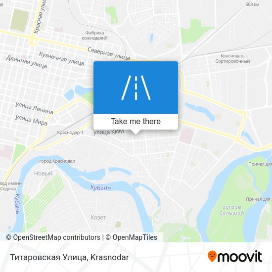 Титаровская Улица map