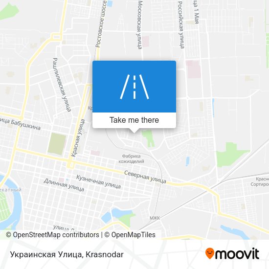 Украинская Улица map