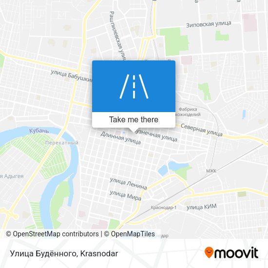 Улица Будённого map