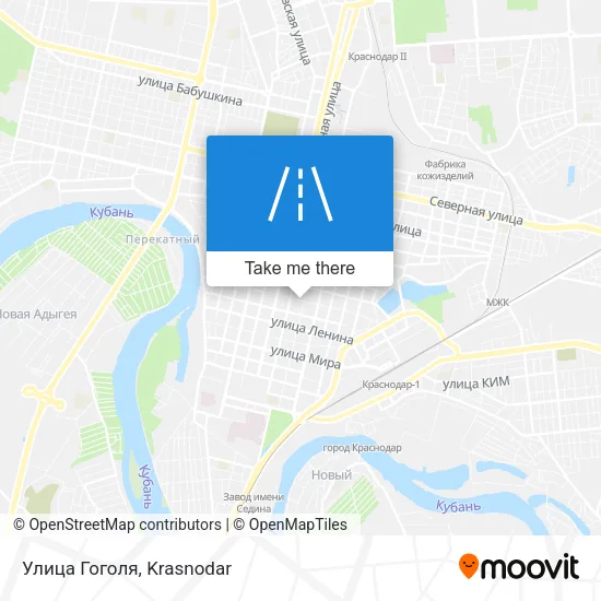 Улица Гоголя map