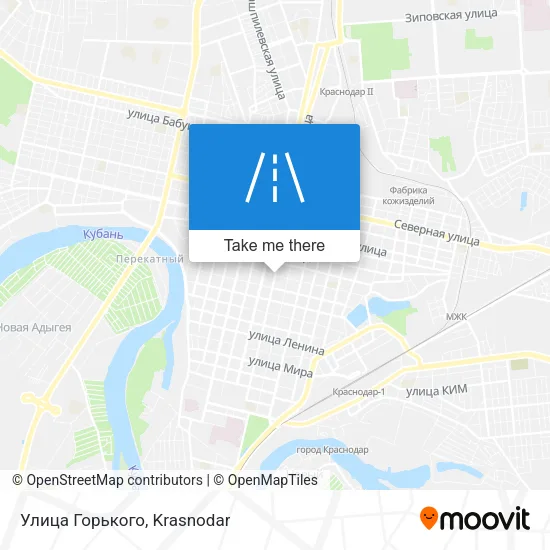 Улица Горького map