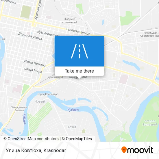 Улица Ковтюха map