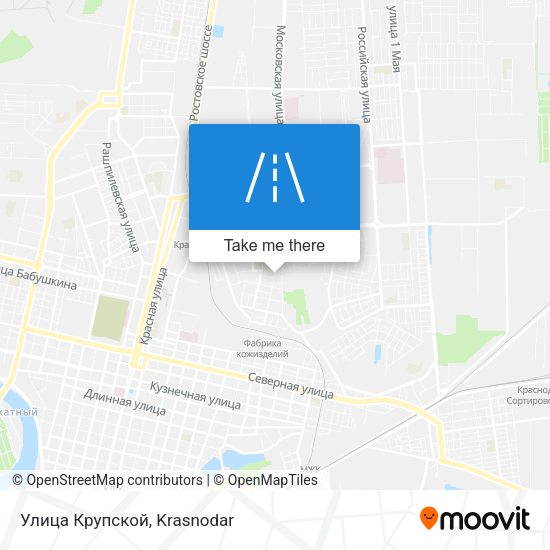 Улица Крупской map