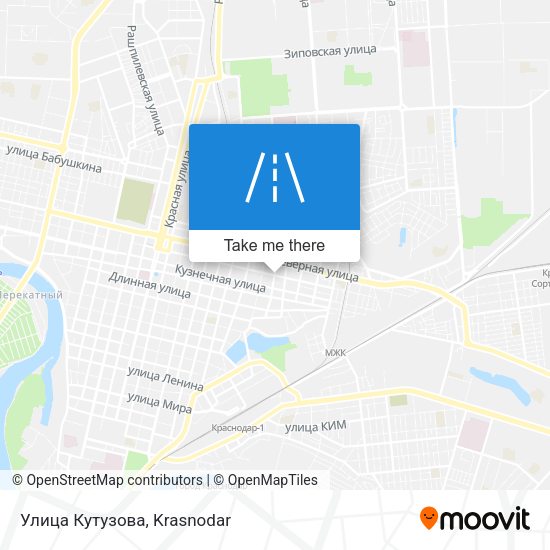 Улица Кутузова map