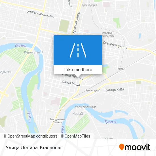 Улица Ленина map