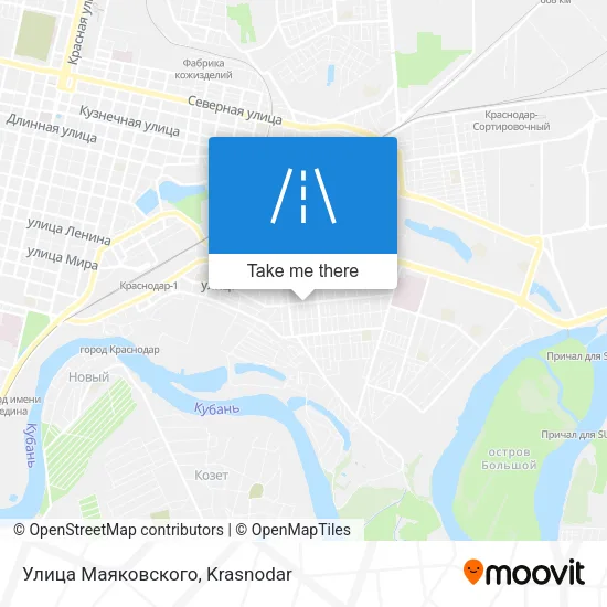 Улица Маяковского map