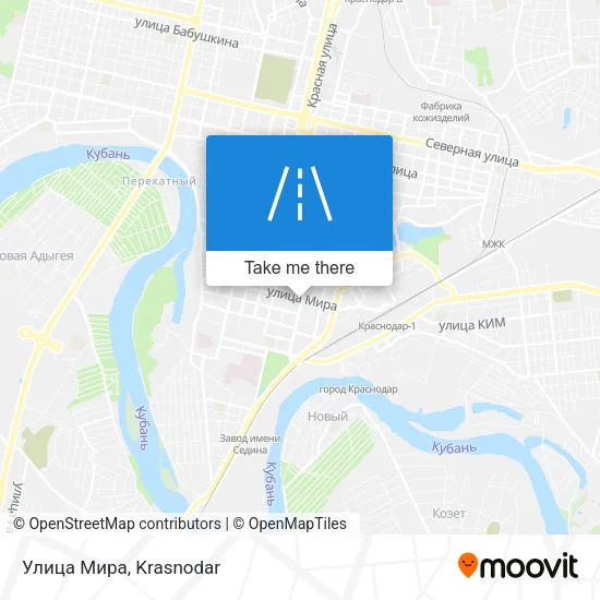 Улица Мира map