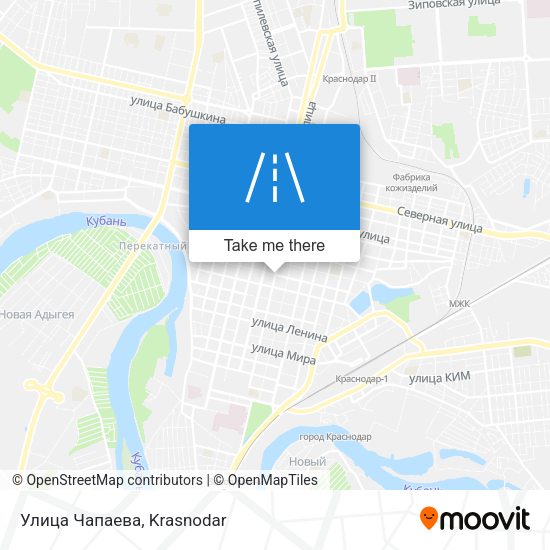 Улица Чапаева map