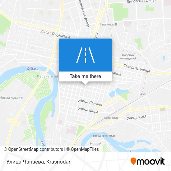 Улица Чапаева map