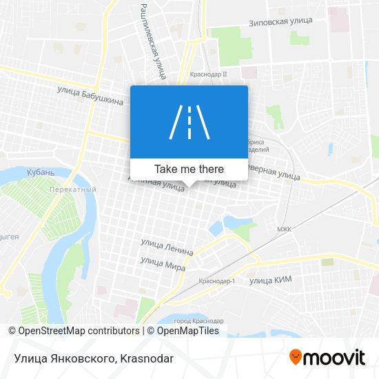 Улица Янковского map
