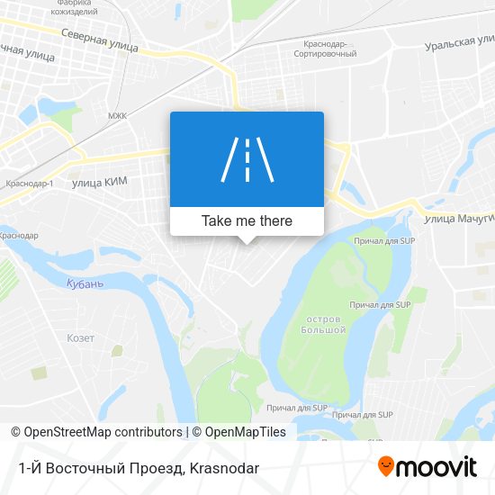 1-Й Восточный Проезд map