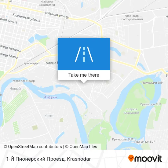 1-Й Пионерский Проезд map