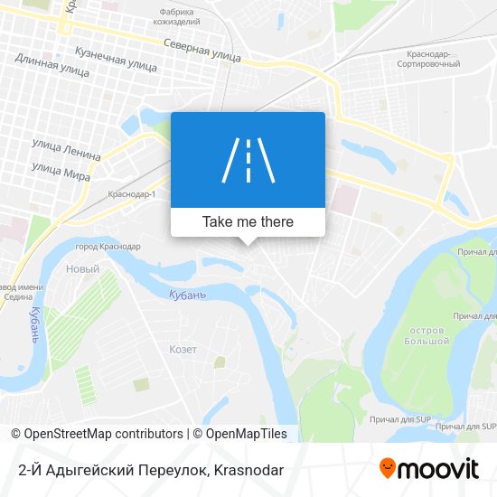 2-Й Адыгейский Переулок map