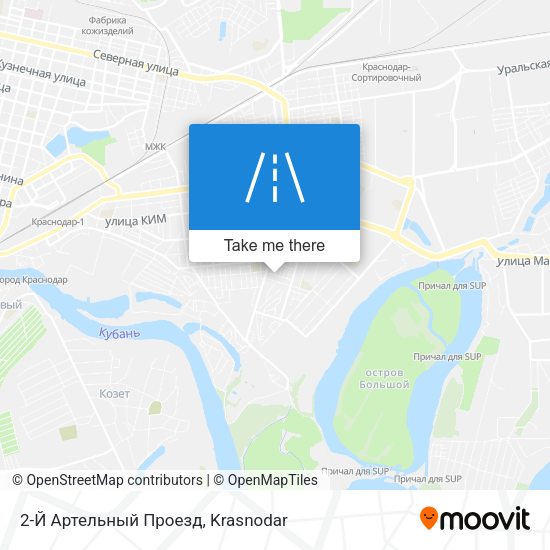 2-Й Артельный Проезд map