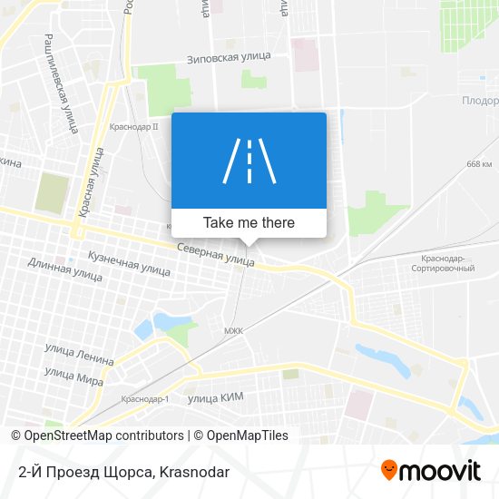 2-Й Проезд Щорса map