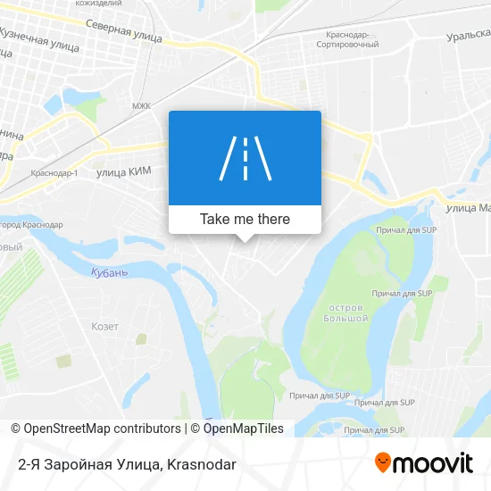 2-Я Заройная Улица map